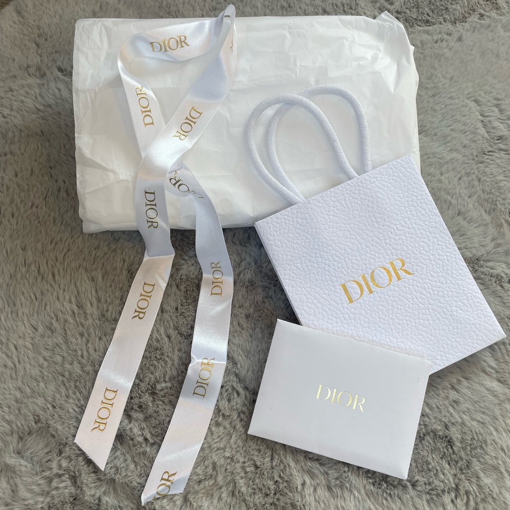 Authentic Christian Dior gift bag Set